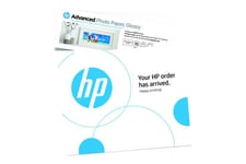 HP Advanced - fotopapper - blank - 10 ark - 102 x 305 mm - 250 g/m²