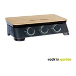 Cook'in Garden - Plancha gaz 2B dune 70 - 3 brûleurs