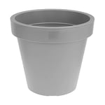 Edp 74836 Flower Pot, Grey