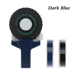 Mini Label Printer 3d Embossed Letters Dark Blue