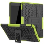 iPad 10.2 2019/2020/2021 Skal Rugged Kickstand Armor Grön Green Grön