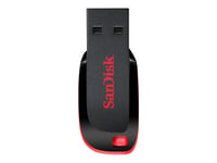 SanDisk Cruzer Blade - Clé USB - 16 Go - USB 2.0 - blanc