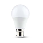 8,5W A60 LED-lampa B22 - Termoplast, 4000K - Kulör : Neutral