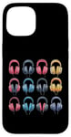 iPhone 15 Urban hip hop DJ retro vintage headphone graphic Case