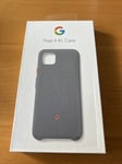 Genuine Google Pixel 4 XL Official Fabric Case Grey Orange Brand New SEALED 4XL