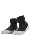 FALKE Women's Cosyshoe W HP Wool Grips On Sole 1 Pair Grip socks, Grey (Anthracite Melange 3099), 5.5-6.5