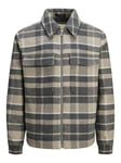 JACK & JONES Men's Jprblurussel Wool Blend Jacket Sn, High-Rise/Detail: Check, L