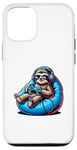 iPhone 12/12 Pro Sloth Gamer with Headphones and Controller Case