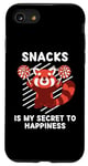 iPhone SE (2020) / 7 / 8 Cute Red Panda Snacks Is My Secret To Happiness Red Panda Case