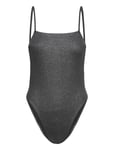 Piece Square Neckline Black Calvin Klein