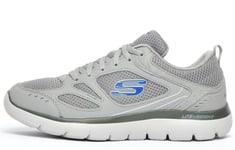 Skechers Summits MEMORY FOAM SR Mens - Grey - Size UK 7