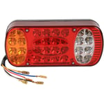 Tlily - 12V-24V 32LED Camion Feu ArrièRe Barre Clignotant Frein de Marche Remorque pour Camions à Plat