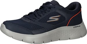 Skechers Go Walk Flex Hommes Baskets, Navy, 42.5 EU