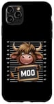 Coque pour iPhone 11 Pro Max Mug vache MOO Funny Animal Lovers