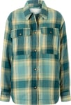 Marmot Women's Ridgefield Sherpa Lined Flannel Jacket Blue Agave, XS