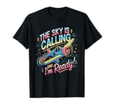 The Sky Is Calling And I'm Ready My First Plane Ride T-Shirt