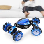 DAUERHAFT Remote Control Four-Wheel Drive Children Toy Four-wheel Children's Toy Model Car with Beautiful Somersault for Children/Boys/Girls