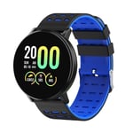 Montre Connectée Ip68 Étanche Suivi Santé Appels Notifications Multisport Bleu Yonis