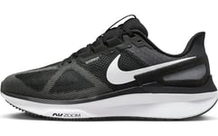 Nike Homme Air Zoom Structure 25 Wide Running Shoe, Black/White-Iron Grey, 48.5 EU