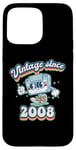 Coque pour iPhone 15 Pro Max Retro Vibes 2008 Vintage Style 17th Birthday Cassette Tape