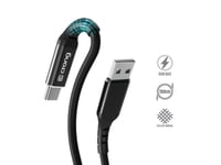 Crong Armor Link - Kabel 60W 3A Usb-A Do Usb-C Power Delivery Fast Charging 150Cm (Czarny)