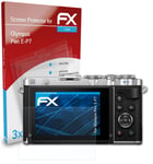 atFoliX 3x Screen Protection Film for Olympus Pen E-P7 Screen Protector clear