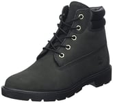 Timberland Unisex Kids 6 Inch Wr Basic (Junior) Ankle Boot, Black, 3.5 UK