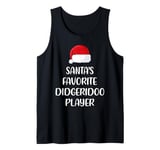 Santas Favorite Didgeridoo Player Christmas didgeridoo Tank Top