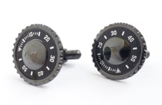 Speedometer Official Cufflinks Rolex Submariner Bezel Style. Italy Made