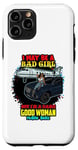 Coque pour iPhone 11 Pro Melanin Queen I May Be A Bad Girl But I'm A Damn Good Woman