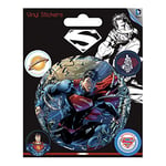 Pyramid International DC Comics (Superman) Stickers muraux en Vinyle, Papier, Multicolore, 10 x 12.5 x 1.3 cm