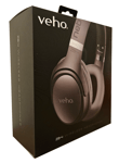 VEHO ZB-4 BLUETOOTH WIRELESS HEADPHONES WITH MIC | BLACK