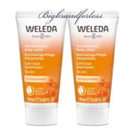 Weleda Sea Blackthorn Revitalising Body Lotion 20 Ml X 2 Travel Size