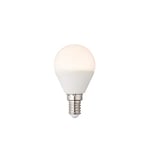 E14 LED Dimmable Small Edison Screw (SES) Golf Ball Bulbs, Warm White 3000K, 40W Incandescent Lamp Equivalent, 5.8W 350 Lumens, Long-Life 15,000 Hours - Pack of 1