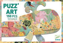 Djeco Puzz''art Whale, 150 Styck, Djur, 6 År