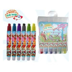 Moshi Monsters 'Fun Park' 6 pc Colouring Crayon Pack Brand New Gift