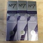 3 X 50ML No7 Pure Retinol Post Retinol Soother 50ml Fragnance Free Cream