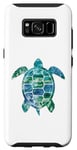 Coque pour Galaxy S8 Save The Turtles Tortue de mer Animaux Océan Tortue de mer