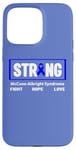 Coque pour iPhone 15 Pro Max MAS Chemise solide - Sensibilisation au syndrome de McCune-Albright