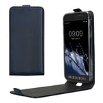 Vertical Flip Case for Samsung Galaxy Xcover 4 4S in PU Leather 