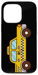 Coque pour iPhone 13 Pro I Love New York City - Cool New York City Funny Yellow Taxi