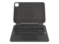 Belkin Pro - Clavier et étui (étui de protection) - avec socle magnétique - avec trackpad - rétroéclairé - sans fil - Bluetooth - pour Apple 11-inch iPad Pro (M4)