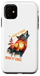 Coque pour iPhone 11 Human By Chance Sigma By Choice Cool Funny Wolf Meme