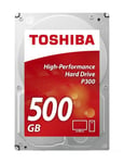 Toshiba P300 Desktop PC - Disque dur - 500 Go - interne - 3.5" - SATA 6Gb/s - 7200 tours/min - mémoire tampon : 64 Mo