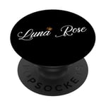 Luna Rose Custom Name for Kids Toddlers Women - Luna Rose PopSockets PopGrip Adhésif