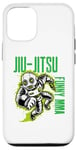 Coque pour iPhone 12/12 Pro Robot spatial de combat Jiu-Jitsu, MMA, Grappling, Muay Thai