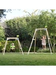 TP Toys Acorn Extendable Wooden Swing Set