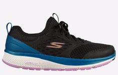 Skechers GOrun Consistent Vivid Dreams Womens - Black Rubber - Size UK 3