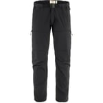 Fjällräven Mens High Coast Hike Trousers Long (Svart (BLACK/550) 46)