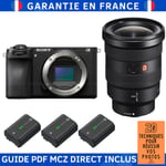 Sony Alpha 6700 ( A6700 ) + FE 16-35mm f/2.8 GM + 3 Sony NP-FZ100 + Guide PDF MCZ DIRECT '20 TECHNIQUES POUR RÉUSSIR VOS PHOTOS